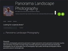 Tablet Screenshot of panoramic-landscape-photography.com